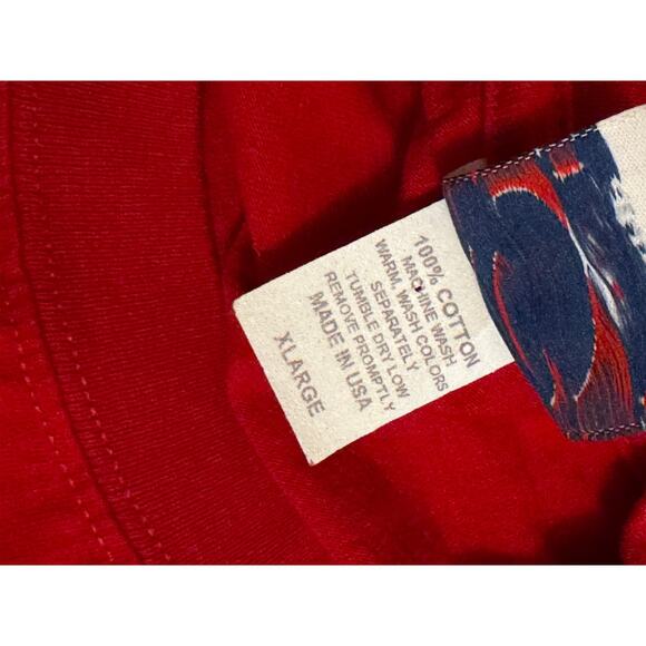 Pro Football Hall of Fame Red Vintage Embroidered T-Shirt XL - Picture 3 of 4